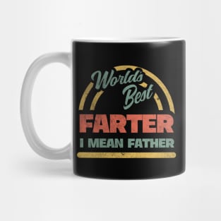 World's Best Farter Funny Vintage Mug